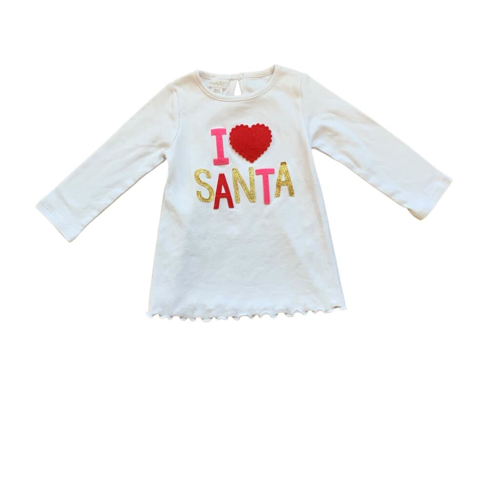 Mud Pie I Love Santa Tunic